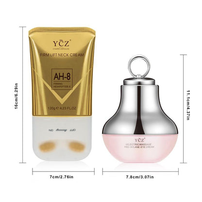2-in-1 Neck & Eye Skincare – Tighten, Hydrate & Smooth | Firming & Revitalizing Treatment