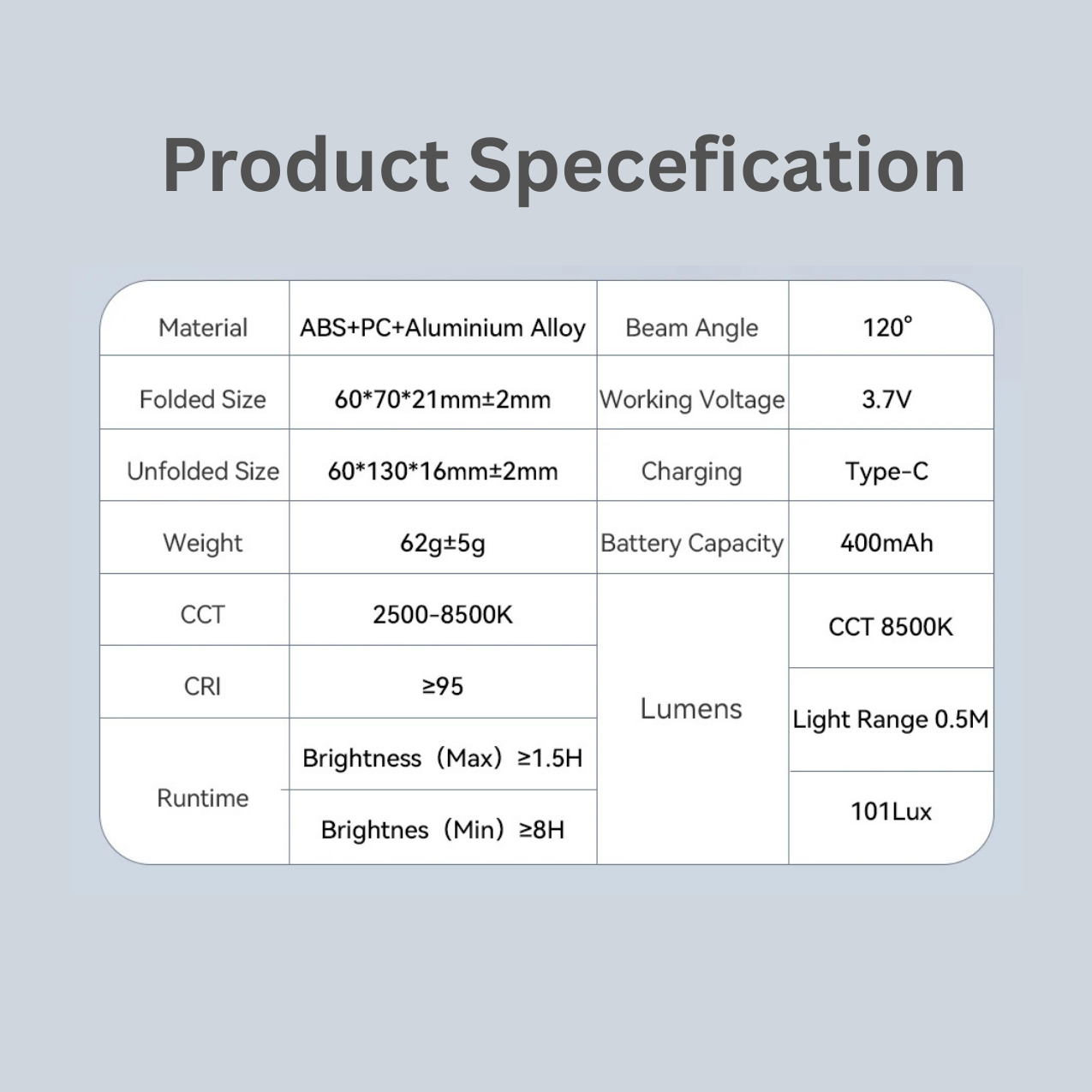 Magnetic Selfie Light LM19