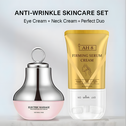 2-in-1 Neck & Eye Skincare – Tighten, Hydrate & Smooth | Firming & Revitalizing Treatment