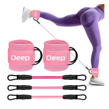 Ankle Straps Resistance Bands for Fitness & Gym