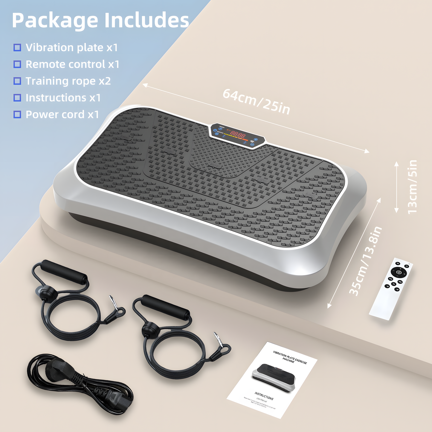 330lbs Capacity Vibration Plate Machine