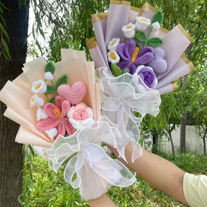 Handmade Crochet Sunflower Bouquet – Perfect Gift for Any Occasion
