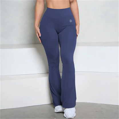 Push up leggings with flare packets
