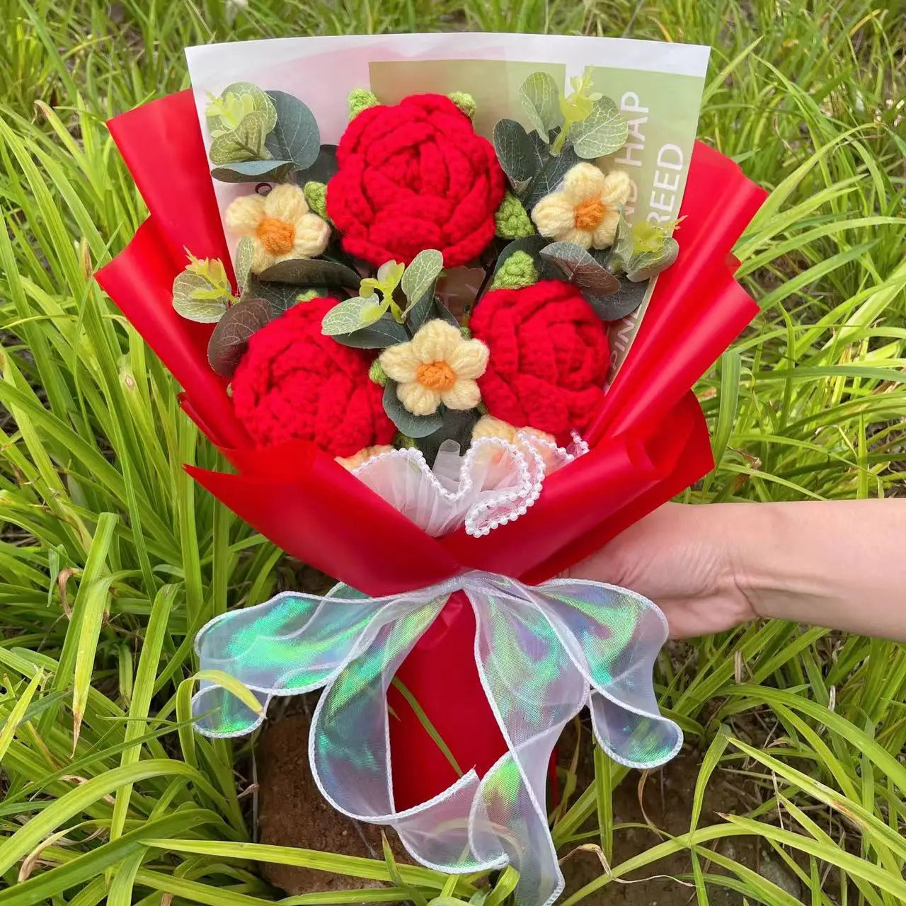 Handmade Crochet Sunflower Bouquet – Perfect Gift for Any Occasion