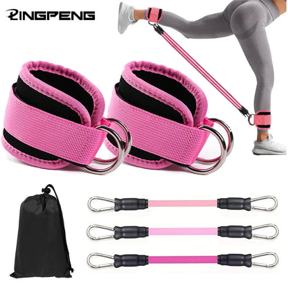 Ankle Straps Resistance Bands for Fitness & Gym