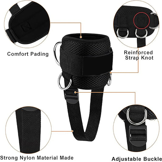 Ankle Straps Resistance Bands for Fitness & Gym