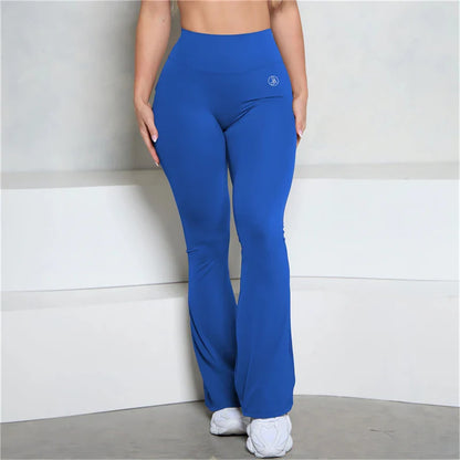 Push up leggings with flare packets