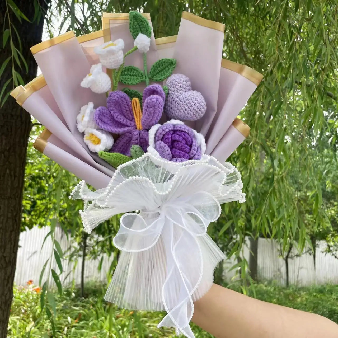 Handmade Crochet Sunflower Bouquet – Perfect Gift for Any Occasion