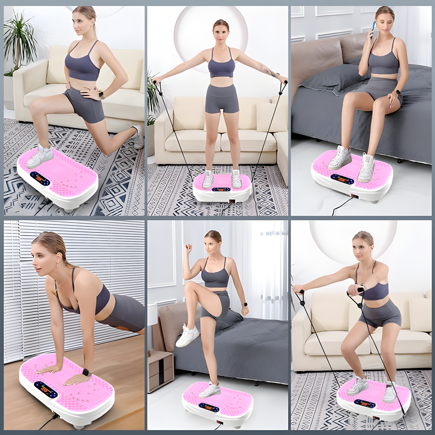 330lbs Capacity Vibration Plate Machine